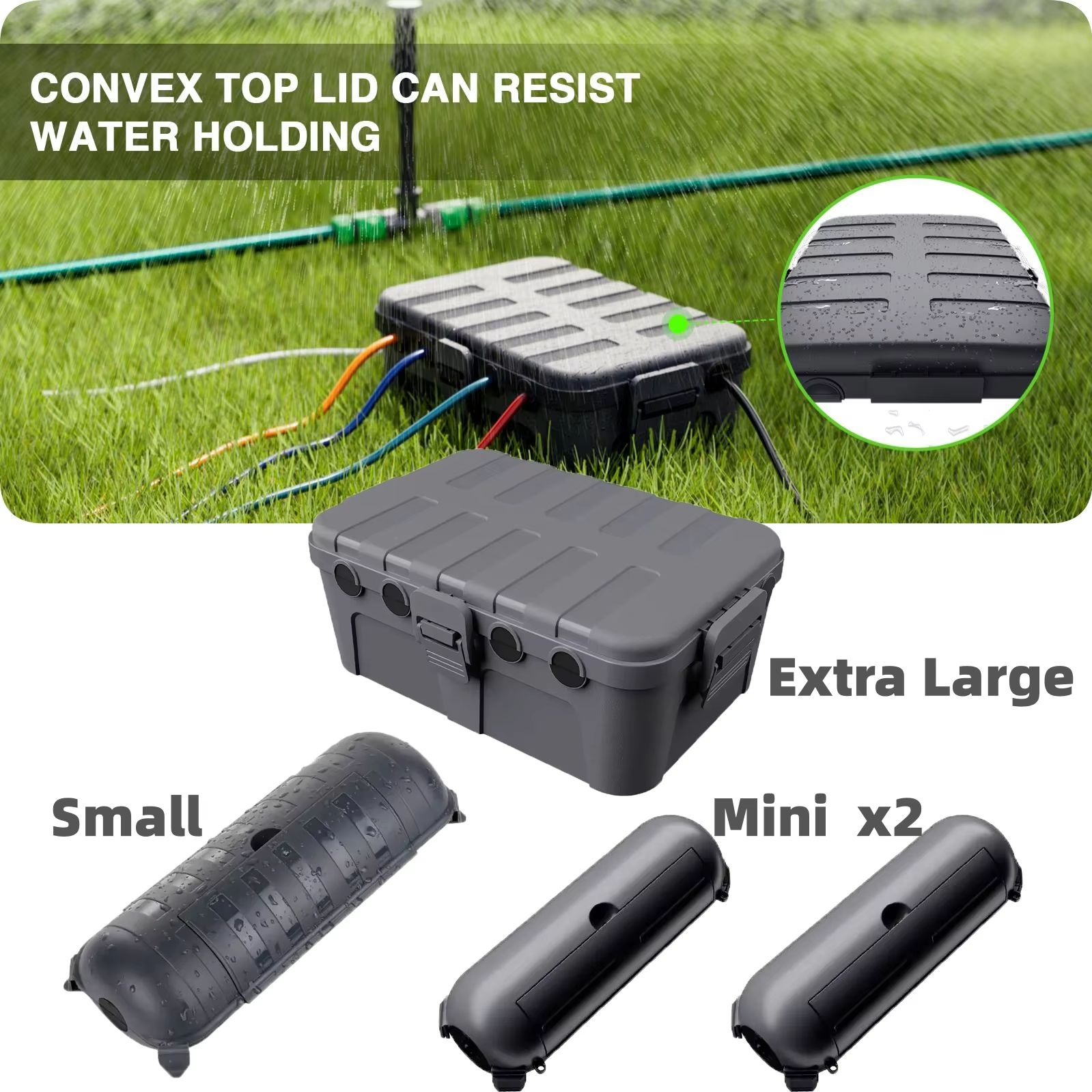 Large Weatherproof Outdoor Ele - Outdoor Power Strip Weatherproof recension och pris