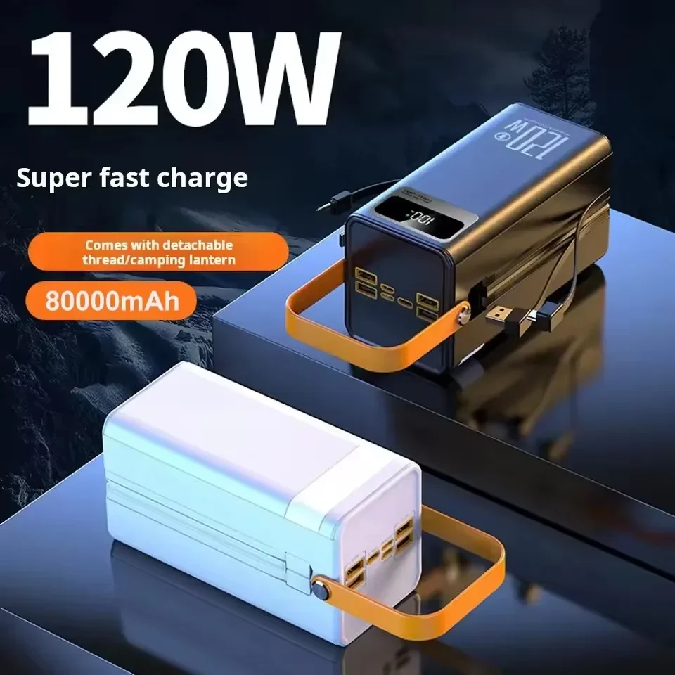120W Fast Charging Power Bank  - Outdoor Power Adapter Usb C recension och pris