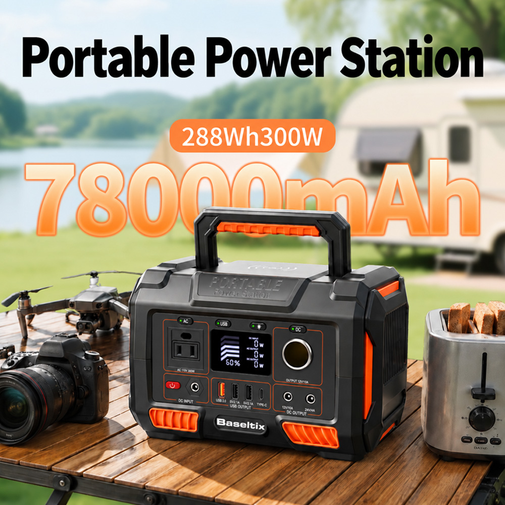 78000mAh Portable Power Statio - Ac Outdoor Power recension och pris
