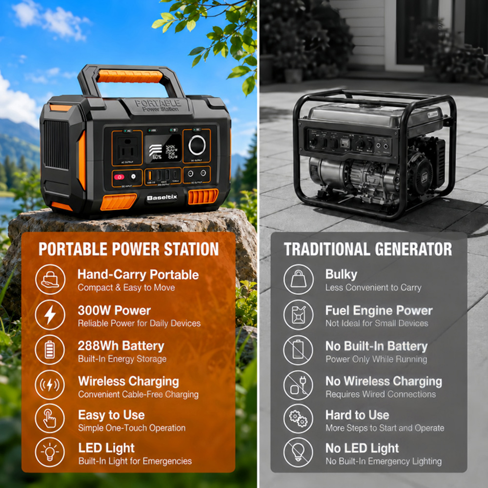78000mAh Portable Power Statio - Ac Outdoor Power recension och pris