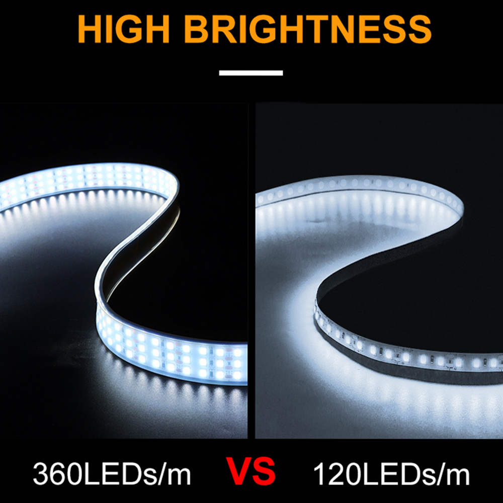 5m High Brightness SMD2835 Thr - Outdoor Power Strip Weatherproof recension och pris